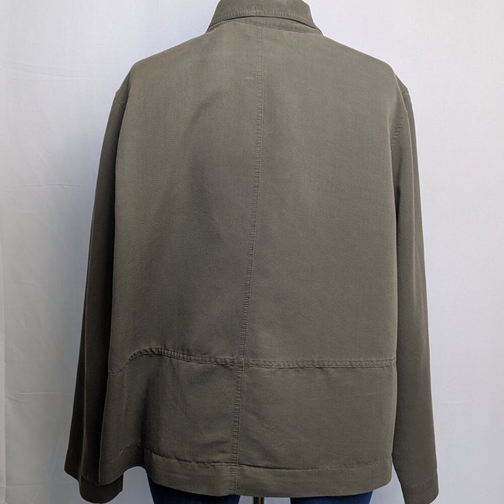 Green Button Down Top - image 3